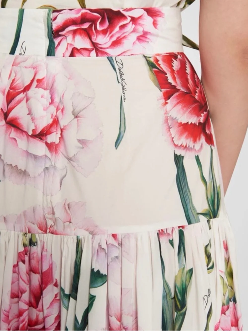 DOLCE & GABBANA
Floral-Print Tiered Maxi Skirt - Picture 4 of 5